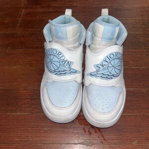 Kids Sneakers - Blue and White